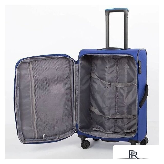 Чемодан-спиннер Francesco Molinary 111-22039W/3-24NAV (синий) - Изображение №5 — Интернет-магазин ПроЗаказ