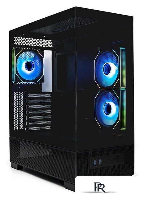 Корпус XASTRA Q500 6ARGB-C10-UC (черный) - Изображение №3 — Интернет-магазин ПроЗаказ