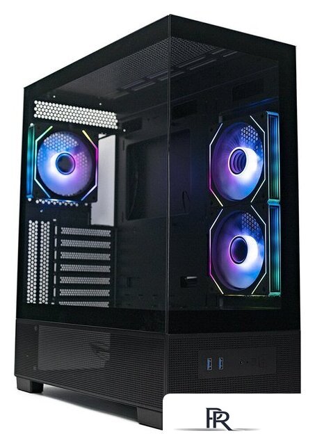 Корпус XASTRA Q500 6ARGB-C10-UC (черный) - Изображение №4 — Интернет-магазин ПроЗаказ