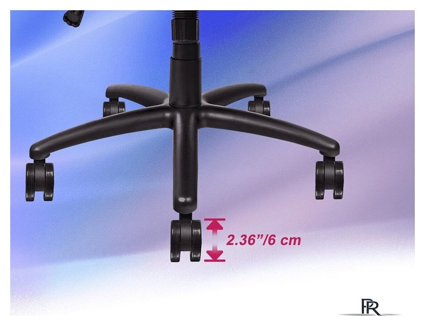 Игровое (геймерское) кресло Thermaltake V Comfort (синий/белый) - Изображение №20 — Интернет-магазин ПроЗаказ