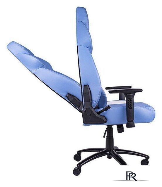 Игровое (геймерское) кресло Thermaltake V Comfort (синий/белый) - Изображение №7 — Интернет-магазин ПроЗаказ