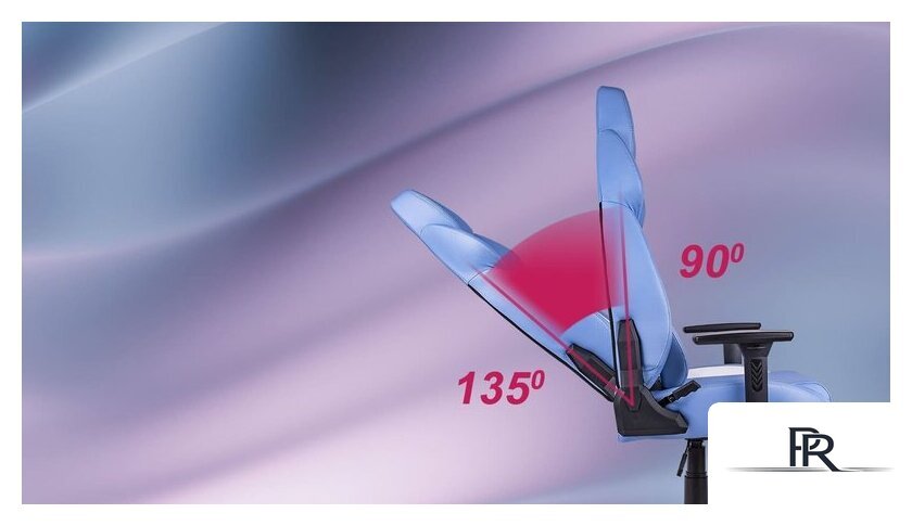 Игровое (геймерское) кресло Thermaltake V Comfort (синий/белый) - Изображение №14 — Интернет-магазин ПроЗаказ