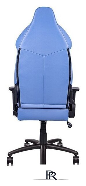 Игровое (геймерское) кресло Thermaltake V Comfort (синий/белый) - Изображение №5 — Интернет-магазин ПроЗаказ