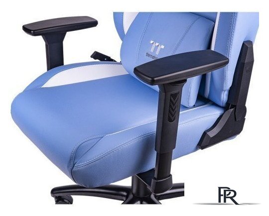 Игровое (геймерское) кресло Thermaltake V Comfort (синий/белый) - Изображение №6 — Интернет-магазин ПроЗаказ