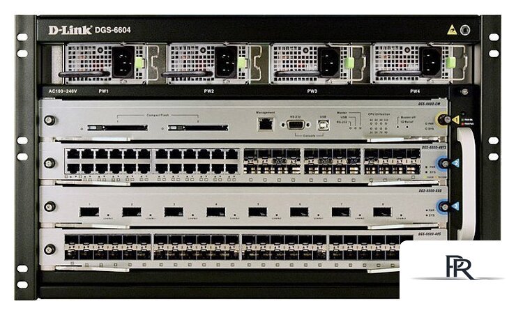 Управляемый коммутатор 3-го уровня D-Link DGS-6604 - Изображение №1 — Интернет-магазин ПроЗаказ