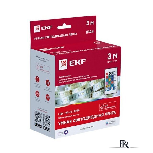 Готовый комплект светодиодной ленты EKF Connect RGBW 3m - Изображение №2 — Интернет-магазин ПроЗаказ