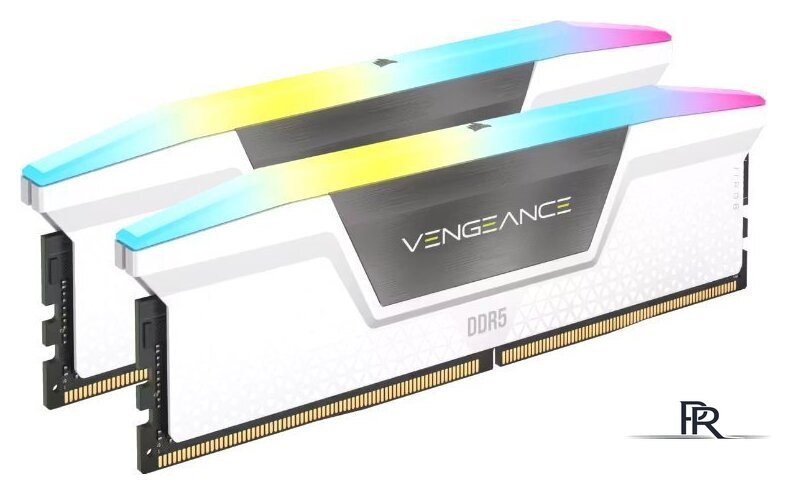 Оперативная память Corsair Vengeance RGB 2x16ГБ DDR5 6000 МГц CMH32GX5M2B6000C30W - Изображение №1 — Интернет-магазин ПроЗаказ