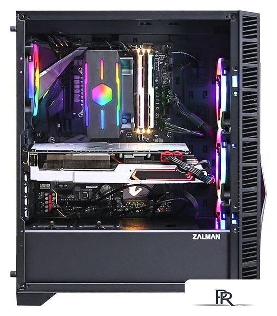 Корпус Zalman Z3 Iceberg (черный) - Изображение №3 — Интернет-магазин ПроЗаказ