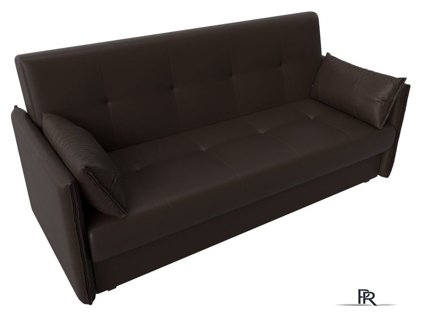 Диван Лига диванов Лига-018 117887 (экокожа коричневый) - Изображение №3 — Интернет-магазин ПроЗаказ