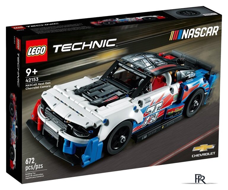 Конструктор LEGO Technic 42153 NASCAR Next Gen Chevrolet Camaro ZL1 - Изображение №1 — Интернет-магазин ПроЗаказ