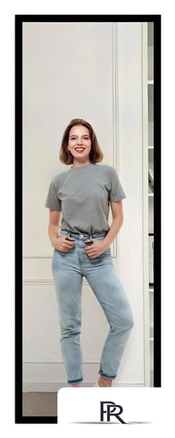 Зеркало EMZE Line 200x70 LINE.200.70.СНЕ (черный) - Изображение №1 — Интернет-магазин ПроЗаказ