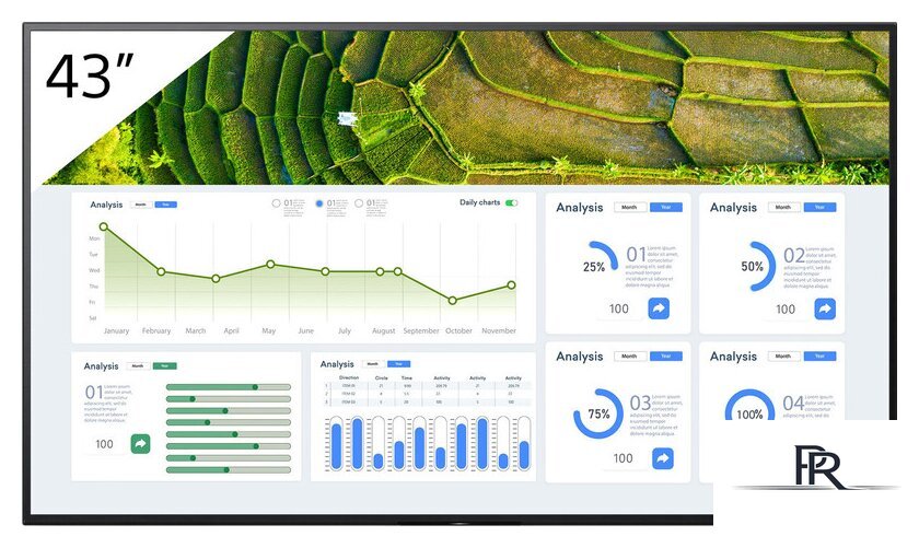 Информационная панель Sony Bravia FW-43BZ30L - Изображение №1 — Интернет-магазин ПроЗаказ