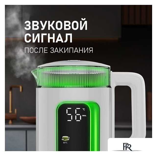 Электрический чайник Weissgauff WK 1520 Dw Touch BodyCool - Изображение №23 — Интернет-магазин ПроЗаказ