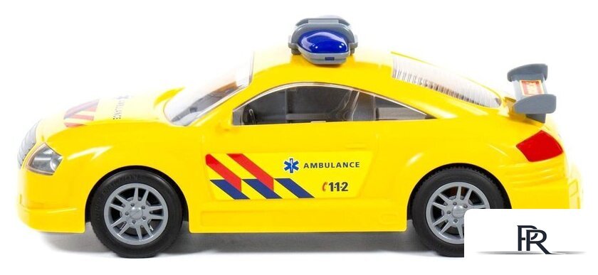 Легковой автомобиль Полесье Автомобиль скорая помощь инерционный 71293 (желтый) - Изображение №2 — Интернет-магазин ПроЗаказ