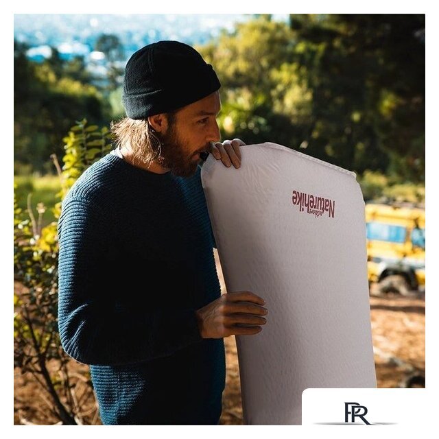 Самонадувающийся коврик Naturehike NH20DZ002 6927595767603 (бежевый) - Изображение №3 — Интернет-магазин ПроЗаказ