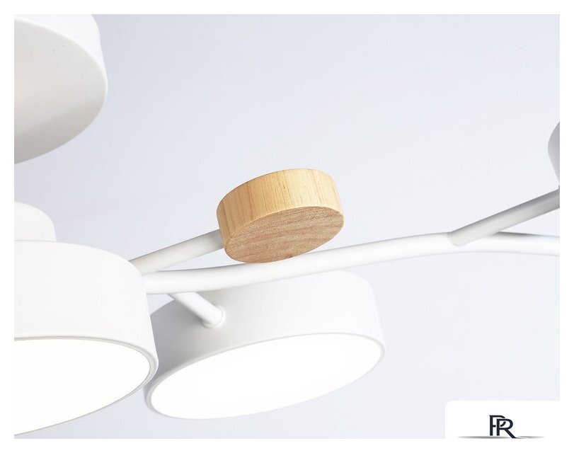 Припотолочная люстра Ambrella light FL4834/5 WH - Изображение №6 — Интернет-магазин ПроЗаказ