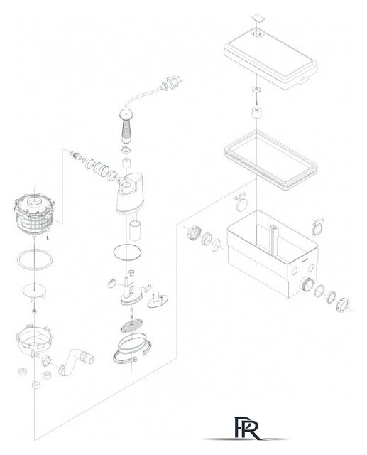 Канализационная установка Jemix STP-250 - Изображение №5 — Интернет-магазин ПроЗаказ