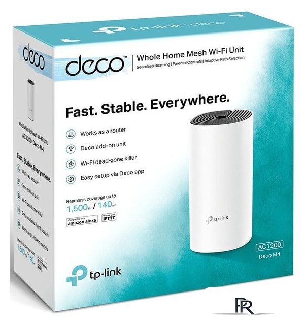 Wi-Fi роутер TP-Link Deco M4 (1 шт.) - Изображение №4 — Интернет-магазин ПроЗаказ