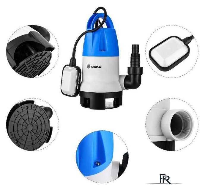 Дренажный насос Deko DWP-900P - Изображение №3 — Интернет-магазин ПроЗаказ