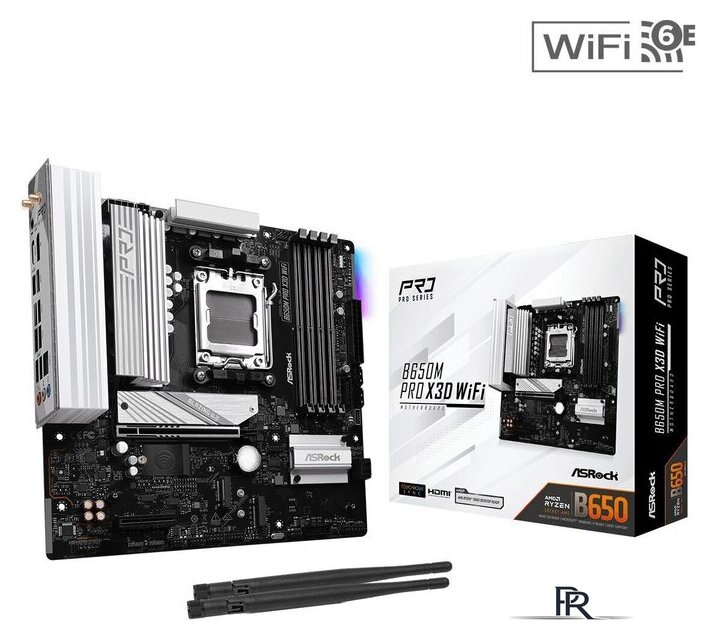 Материнская плата ASRock B650M Pro X3D WiFi - Изображение №6 — Интернет-магазин ПроЗаказ