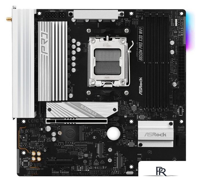 Материнская плата ASRock B650M Pro X3D WiFi - Изображение №2 — Интернет-магазин ПроЗаказ