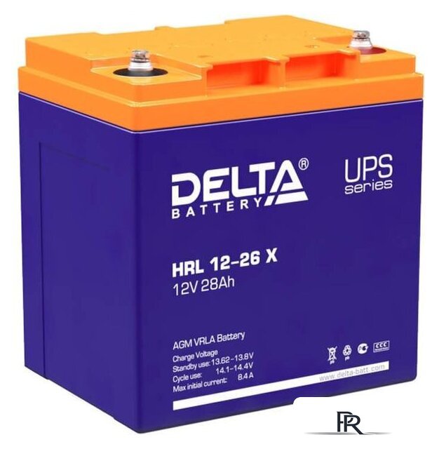 Аккумулятор для ИБП Delta HRL 12-26 X (12В/28 А·ч) - Изображение №1 — Интернет-магазин ПроЗаказ