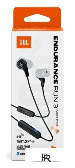 Наушники JBL Endurance Run 3 Wireless (белый/оранжевый) - Изображение №8 — Интернет-магазин ПроЗаказ