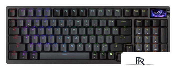 Клавиатура ASUS ROG Azoth 96 HE (ASUS ROG HFX V2 Magnetic, черный) - Изображение №7 — Интернет-магазин ПроЗаказ
