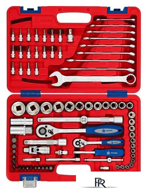 Универсальный набор инструментов Мастак 01-082C (82 предмета) - Изображение №3 — Интернет-магазин ПроЗаказ