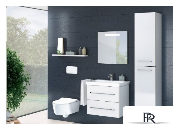 Панель смыва Villeroy & Boch ViConnect 92249069 (хром матовый) - Изображение №4 — Интернет-магазин ПроЗаказ