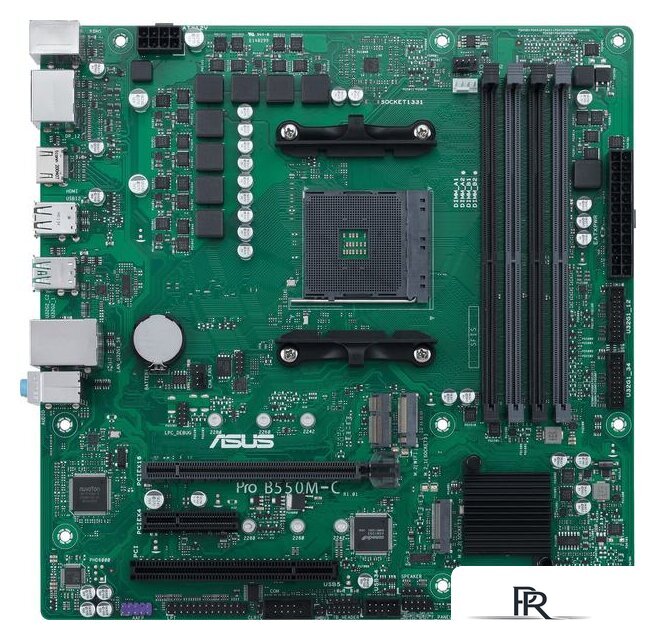 Материнская плата ASUS Pro B550M-C/CSM - Изображение №1 — Интернет-магазин ПроЗаказ
