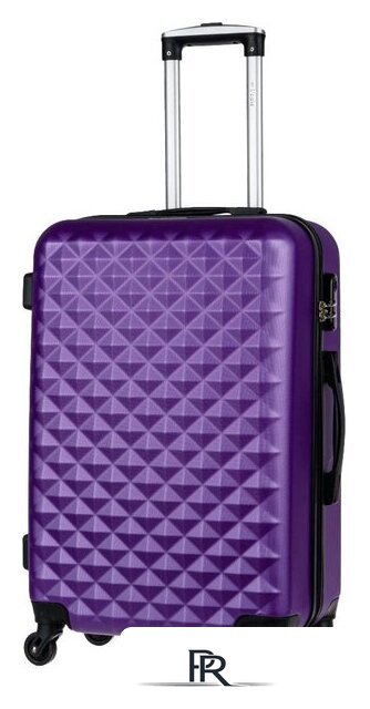 Чемодан-спиннер L'Case Phatthaya BCP-12-02 24 (M, фиолетовый) - Изображение №1 — Интернет-магазин ПроЗаказ