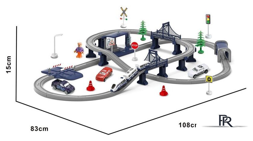Набор железной дороги Givito Мой город G211-020 - Изображение №2 — Интернет-магазин ПроЗаказ
