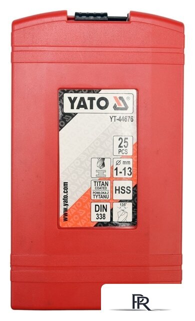 Набор оснастки для электроинструмента Yato YT-44676 (25 предметов) - Изображение №3 — Интернет-магазин ПроЗаказ
