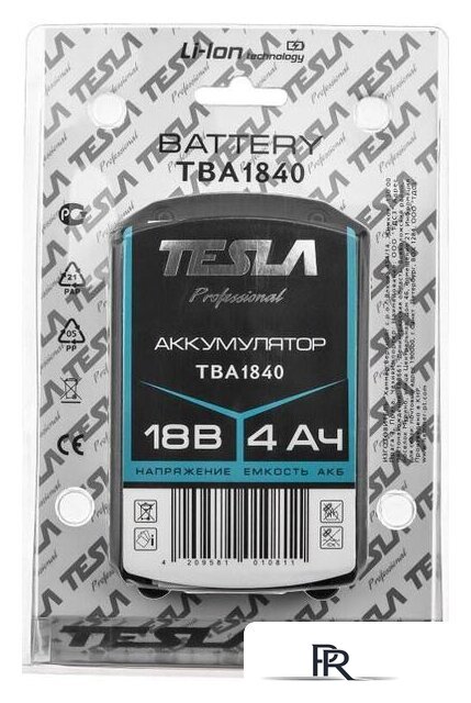 Аккумулятор Tesla TBA1840 (18В/4 Ah) - Изображение №8 — Интернет-магазин ПроЗаказ