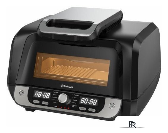 Аэрогриль (аэрофритюрница) Sakura Premium SA-7683BK - Изображение №1 — Интернет-магазин ПроЗаказ