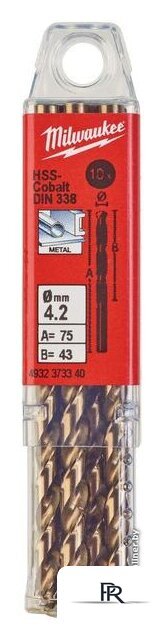 Набор сверл Milwaukee 4932373340 (10 предметов) - Изображение №1 — Интернет-магазин ПроЗаказ