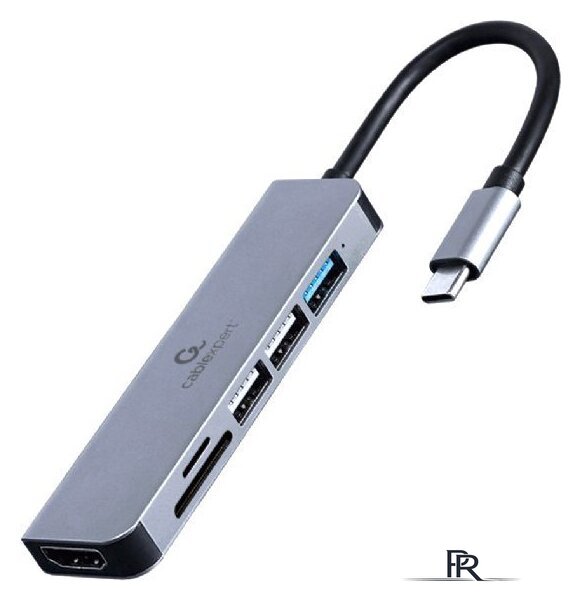 Док-станция Cablexpert A-CM-COMBO6-02 - Изображение №1 — Интернет-магазин ПроЗаказ