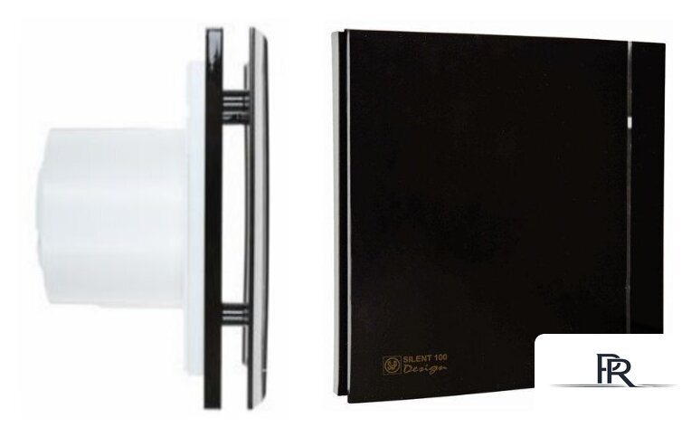 Осевой вентилятор Soler&Palau Silent-100 CHZ Black Design 5210402300-434600 - Изображение №3 — Интернет-магазин ПроЗаказ