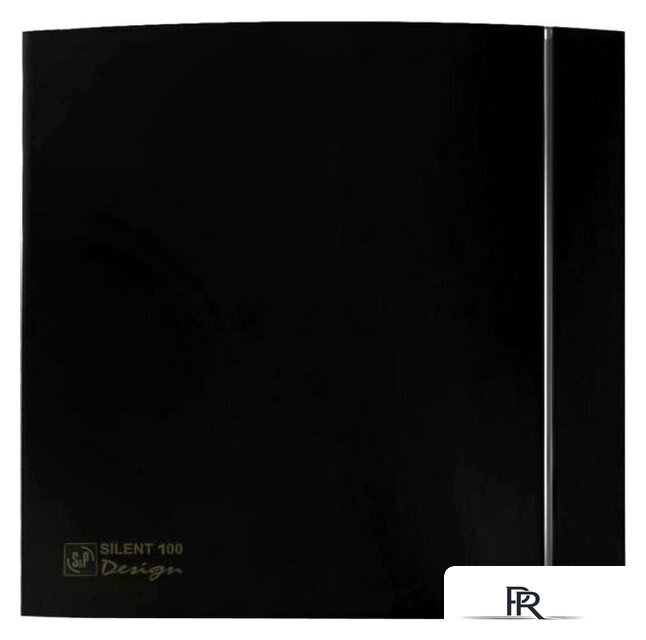 Осевой вентилятор Soler&Palau Silent-100 CHZ Black Design 5210402300-434600 - Изображение №1 — Интернет-магазин ПроЗаказ