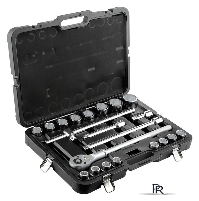 Набор трещотка с головками Berger BG021-34 (21 предмет) - Изображение №2 — Интернет-магазин ПроЗаказ