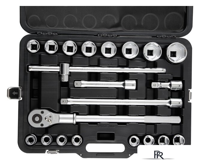 Набор трещотка с головками Berger BG021-34 (21 предмет) - Изображение №3 — Интернет-магазин ПроЗаказ