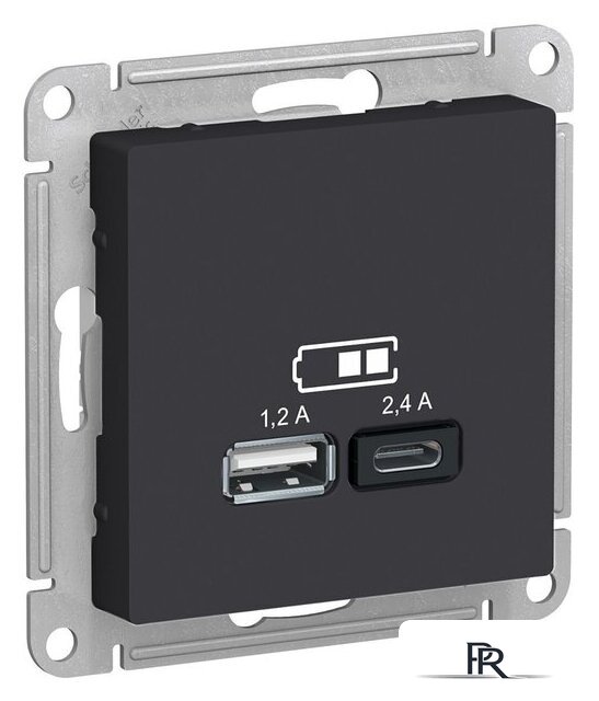 Розетка USB Systeme Electric AtlasDesign ATN001039 - Изображение №1 — Интернет-магазин ПроЗаказ