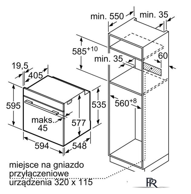 Электрический духовой шкаф Bosch Serie 8 HBG7361B1 - Изображение №10 — Интернет-магазин ПроЗаказ