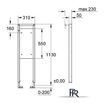 Инсталляция для поручня Grohe Rapid SL [38559001] - Изображение №2 — Интернет-магазин ПроЗаказ