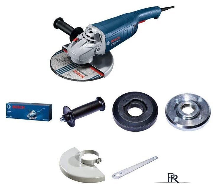 Угловая шлифмашина Bosch GWS 2200 Professional 06018C1320 - Изображение №3 — Интернет-магазин ПроЗаказ