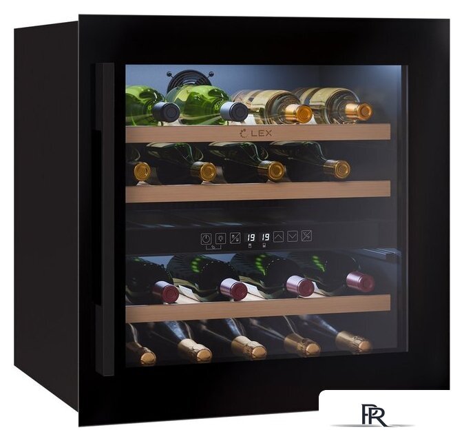 Винный шкаф LEX LWD6036BL Dual Zone - Изображение №2 — Интернет-магазин ПроЗаказ