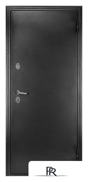 Металлическая дверь Guard Термо MG75 87х205 правая (черное серебро/серый) - Изображение №2 — Интернет-магазин ПроЗаказ