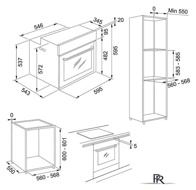 Электрический духовой шкаф Franke FMY 98 P BK - Изображение №2 — Интернет-магазин ПроЗаказ
