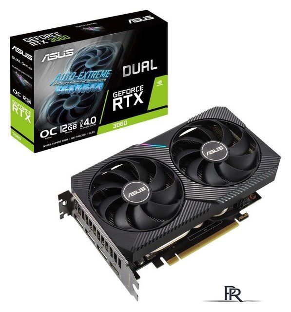 Видеокарта ASUS Dual GeForce RTX 3060 V2 OC 12GB GDDR6 DUAL-RTX3060-O12G-V2 - Изображение №11 — Интернет-магазин ПроЗаказ